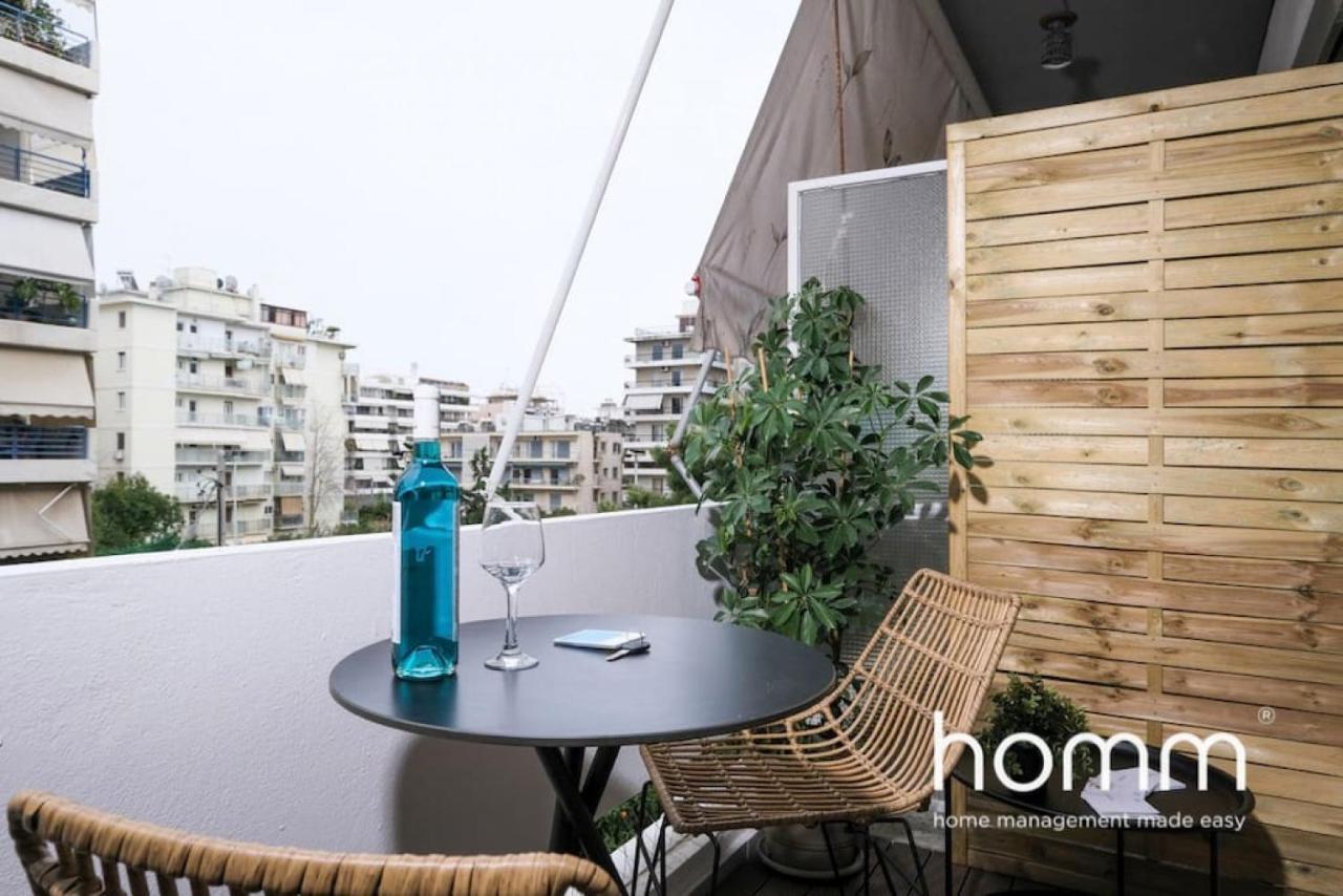 Athens Riviera Homm Flat 4 Min Walk From Beach, Thiseos Str 외부 사진